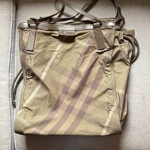 Burberry nylon tote